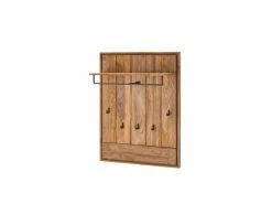 Großhandel 🛒 Garderobenpaneel Vito Amely - 85/110/32 cm in braun 🎉