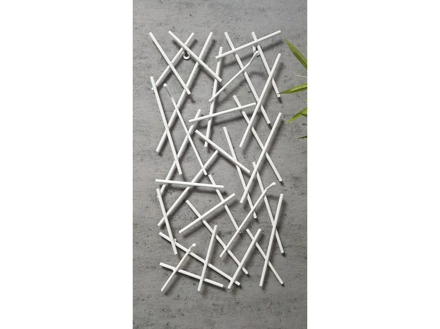 Bestes Angebot 🎁 Wandgarderobe Mikado 3 - 30/60/5 cm in weiß 🧨 3 Bestes Angebot 🎁 Wandgarderobe Mikado 3 - 30/60/5 cm in weiß 🧨