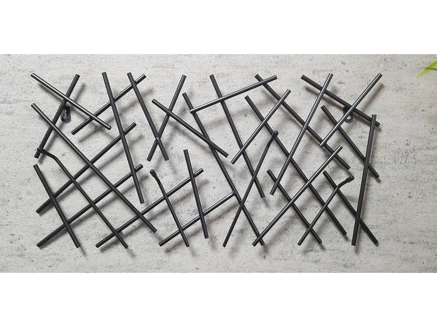 Brandneu 🤩 Wandgarderobe Mikado 2 - 60/30/5 cm in schwarz 👏 3 Brandneu 🤩 Wandgarderobe Mikado 2 - 60/30/5 cm in schwarz 👏