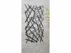 Blitzangebot 🛒 Wandgarderobe Mikado 3 - 30/60/5 cm in schwarz 👍