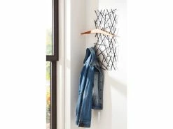 Blitzangebot 🛒 Wandgarderobe Mikado 3 - 30/60/5 cm in schwarz 👍 -Garderoben Verkaufsgeschäft online 24874324 4