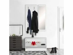 Bestpreis 💯 Vivre Vorzimmer-Set Jana 3-teilig in weiß 🔥 -Garderoben Verkaufsgeschäft wl5.166 01 milieu nebenbild